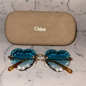 Chloe heart shape sunglasses